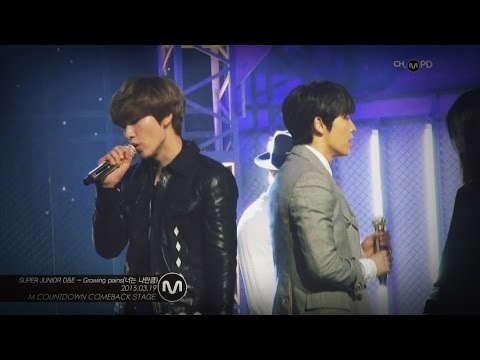 [MPD직캠] 슈퍼주니어 동해&은혁 직캠 너는 나만큼 Growing Pains SuperJunior D&E Fancam Mnet MCOUNTDOWN 150319