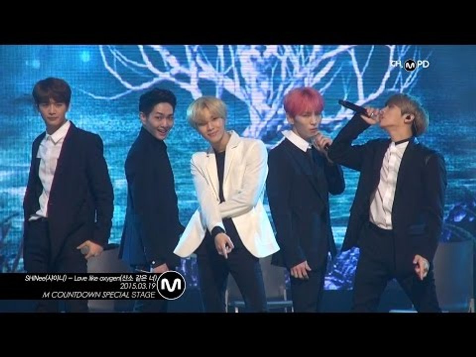 [MPD직캠] 샤이니 직캠 산소 같은 너 Love like oxygen SHINee Fancam Mnet MCOUNTDOWN 150319