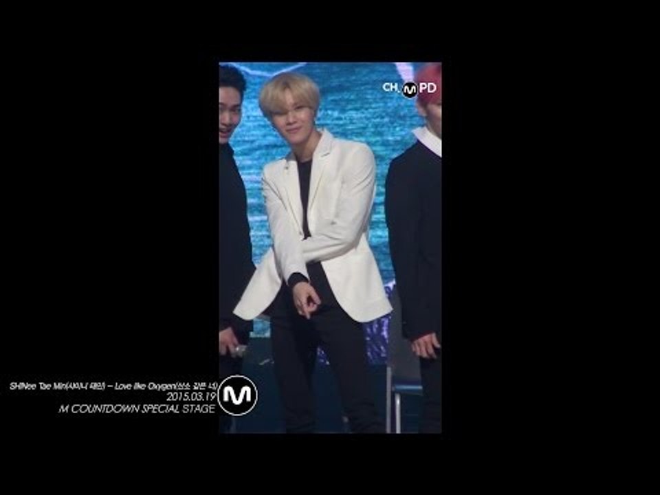 [MPD직캠] 샤이니 태민 직캠 산소 같은 너 Love like Oxygen SHINee Tae Min Fancam Mnet MCOUNTDOWN 150319