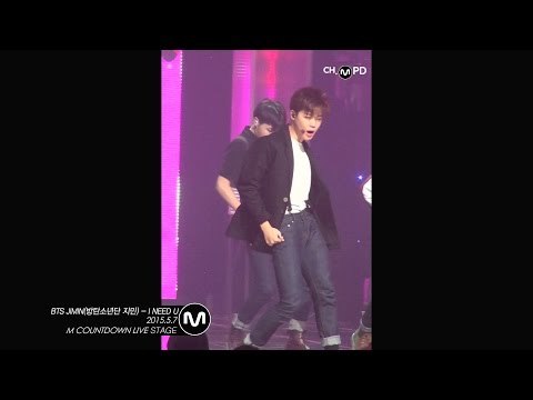 [MPD직캠] 방탄소년단 지민 직캠 I NEED U BTS JIMIN Fancam Mnet MCOUNTDOWN 150507