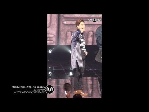 [MPD직캠] 엑소 수호 직캠 Call Me Baby EXO Suho Fancam Mnet MCOUNTDOWN 150409