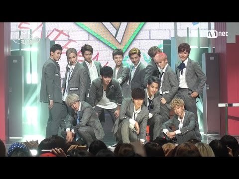 [MPD직캠] 세븐틴 직캠 만세 MANSAE Seventeen Fancam @엠카운트다운_150910