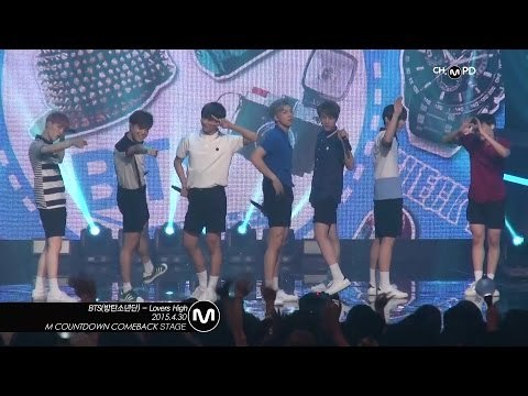 [MPD직캠] 방탄소년단 직캠 Lovers High BTS Fancam Mnet MCOUNTDOWN 150430
