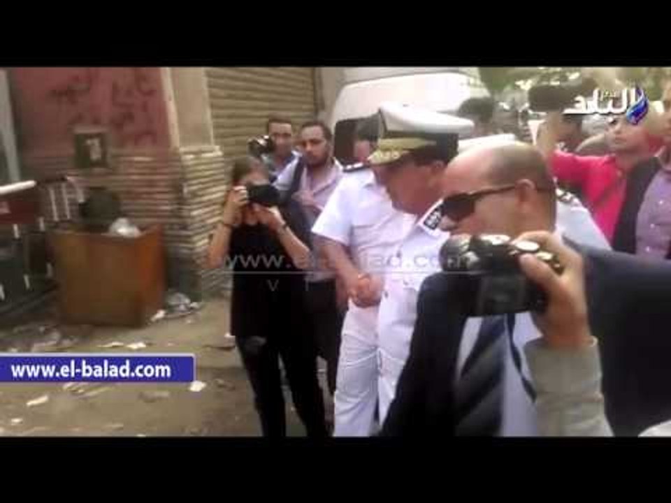 صدى البلد | حكمدار العاصمة يصل إلى مشرحة زينهم لتفقد قوات الأمن