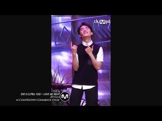 [MPD직캠] 엑소 디오 직캠 LOVE ME RIGHT EXO D.O. Fancam  Mnet MCOUNTDOWN 150604