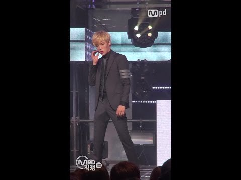[MPD직캠] 몬스타X 민혁 직캠 히어로 HERO MONSTA X Fancam @엠카운트다운_151029
