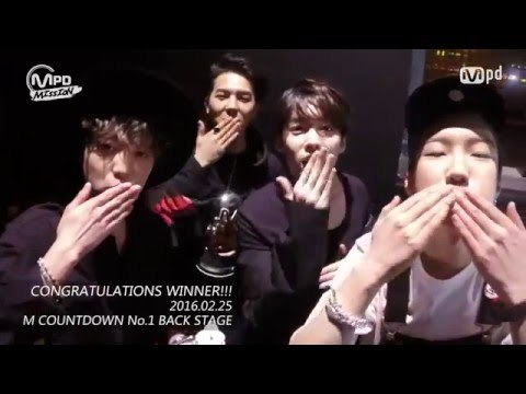 No.1 WINNER CONGRATULATIONS! 위너 1위 축하!! 160225