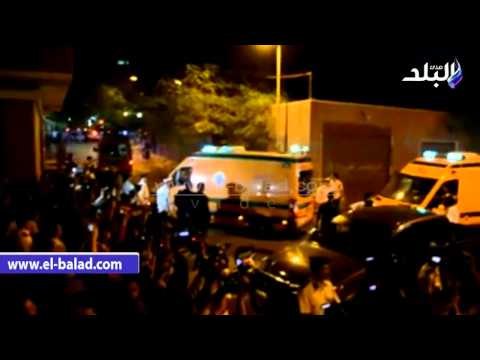 صدى البلد | وصول ضحايا الطائرة الروسية إلى مشرحة زينهم