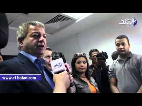 صدى البلد | وزير الرياضة يتابع نظام عمل كاميرات المراقبة بستاد الإنتاج الحربي