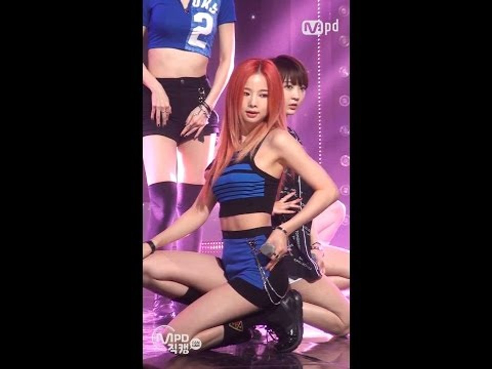 [MPD직캠] 이엑스아이디 솔지 직캠 EXID SOLJI L.I.E Fancam @엠카운트다운_160609