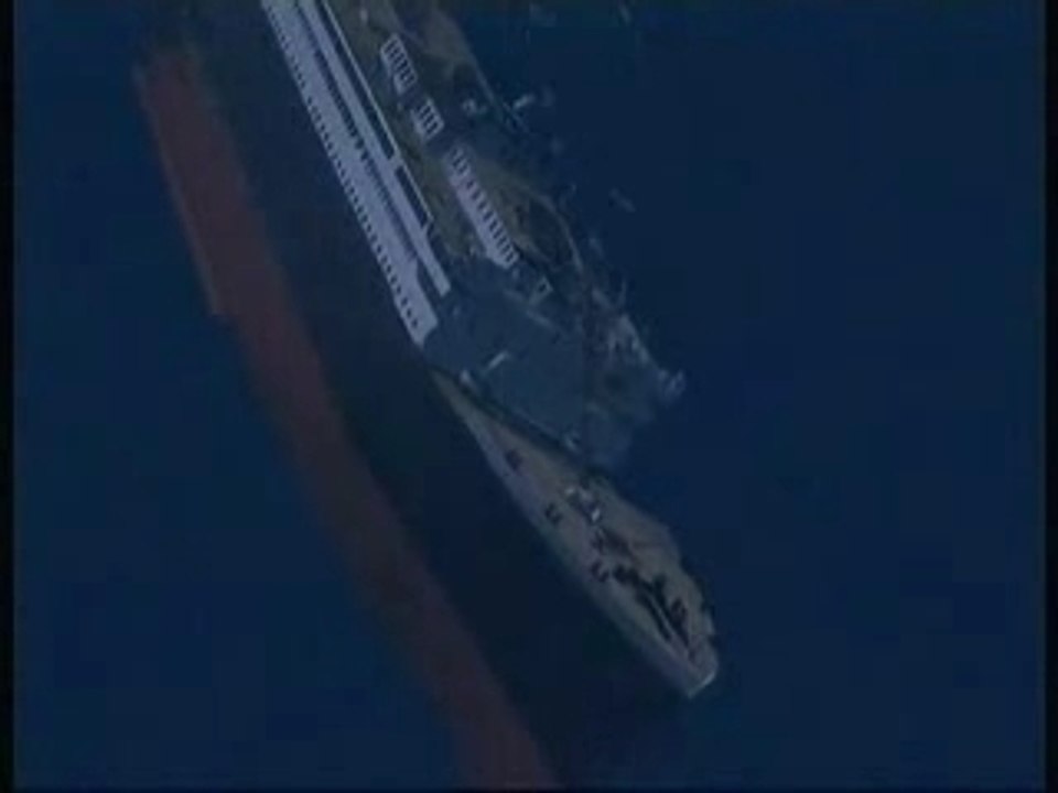 Titanic simulation du naufrage