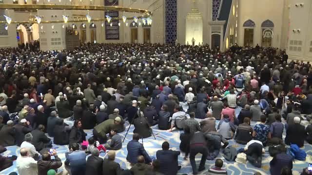 Regaib Kandili'nde Çamlıca Camisi'ne Yoğun İlgi