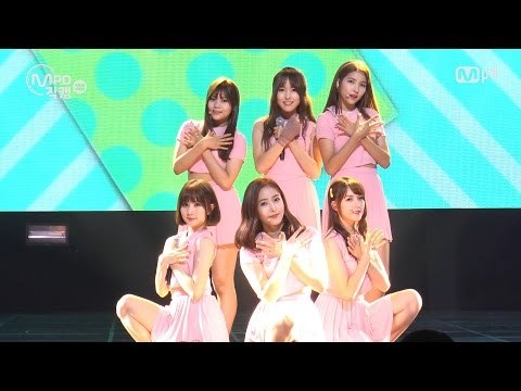 [MPD직캠]여자친구 직캠 시간을 달려서+너 그리고 나 Rough+NAVILLERA GFriend Fancam @엠카운트다운_160811