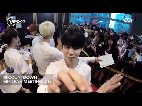 방탄소년단 컴백 미니팬미팅 BTS MINI FAN MEETING Mnet MCOUNTDOWN 160512