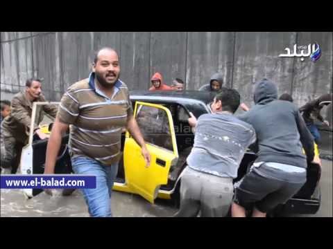 صدى البلد | صدى البلد ترصد الإسكندرية الغارقة في 5 مشاهد