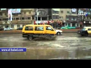 صدى البلد |     استمرار عمليات شفط وكسح المياه بشوارع الغربية