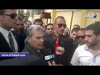 صدى البلد | الصلاة الأولي فى المسجد الكبير بجامعة القاهرة بحضور وزير الاوقاف