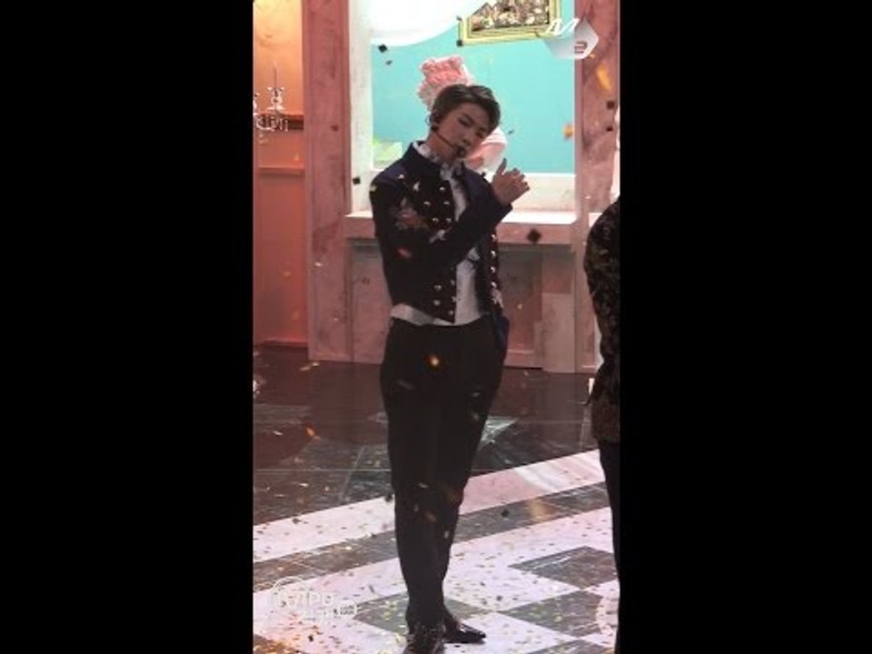 [MPD직캠] 방탄소년단 랩몬스터 직캠 피 땀 눈물 BTS Rap Monster Blood Sweat & Tears Fancam @엠카운트다운_161013