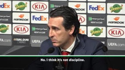 Tải video: Emery defends Arsenal players' discipline after latest red card