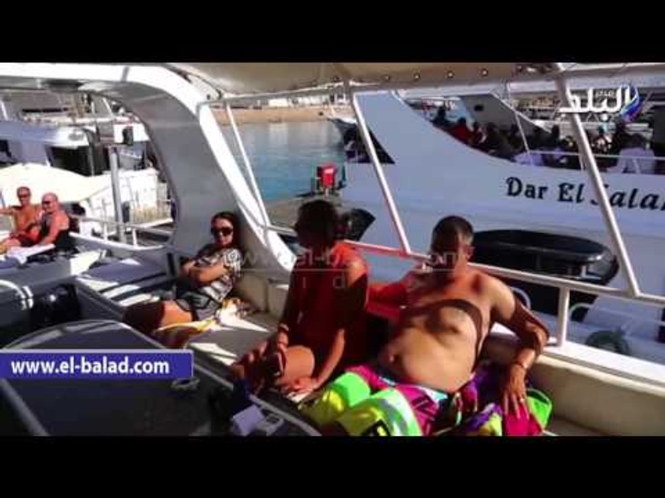 صدى البلد | شرم الشيخ تتحدى الجميع.. الروس يشعرون بالأمان.. والسائحون الإنجليز: لن  نغادر مصر