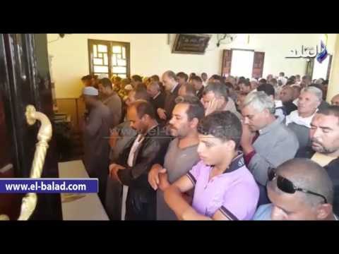 صدى البلد | أهالي بني سويف يشيعون جثمان شهيد العريش إلى مثواه الأخير