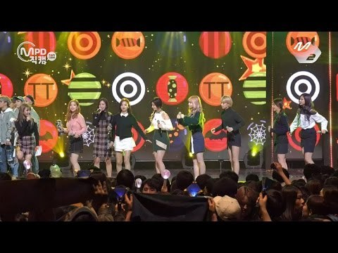 [MPD직캠 4K] 트와이스 1위 직캠 TT TWICE No.1 Encore Fancam @엠카운트다운_161103