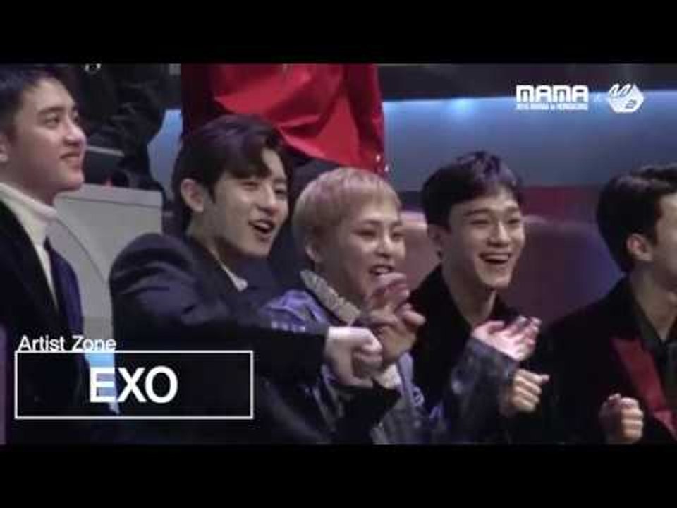 [2016MAMA x M2] EXO Reaction to Suzy&BaekHyun's performance