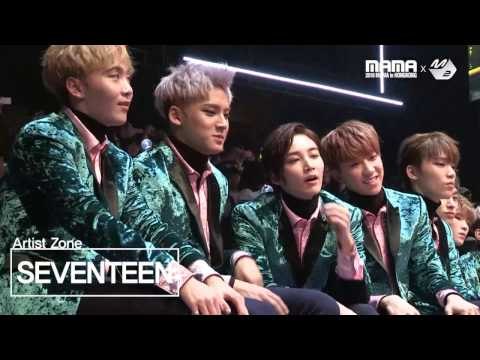 [2016MAMA x M2] Seventeen Reaction to TWICE's performance