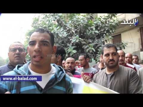 صدى البلد | تظاهر أصحاب محلات حلوان أمام الوزراء للمطالبة بتقنين أوضاعهم