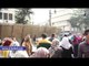 صدى البلد | طلاب معاهد التمريض يقطعون الطريق بمحيط مجلس الوزراء