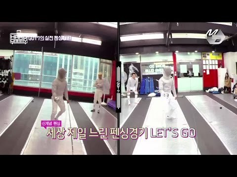 [GOT7's Hard Carry] Fencing match: JB vs Yugyeom (leader vs maknae) Ep.6 Part 8