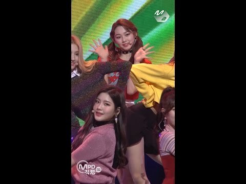 [MPD직캠] 구구단 미나 직캠 Rainbow gugudan MINA Fancam @엠카운트다운_170302