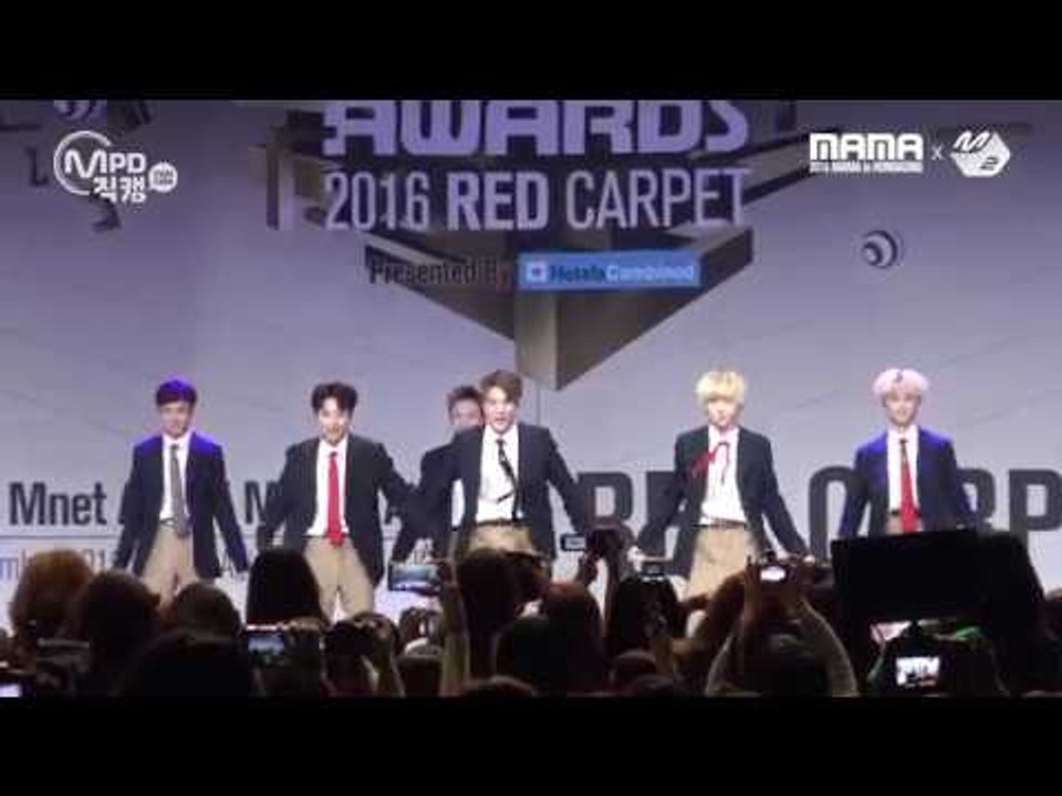 [MPD직캠] 엔씨티 드림 츄잉 껌 직캠 NCT DREAM Chewing Gum Fancam @2016MAMA RedCarpet_161202