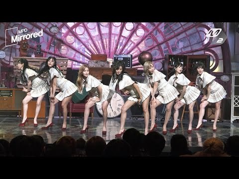 [Mirrored MPD직캠] 에이오에이 Excuse me 거울모드 직캠(안무영상) AOA Excuse me Choreography Fancam @엠카운트다운_170105