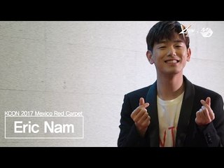 [KCON 2017 MEXICO x M2] 에릭남(Eric Nam) RedCarpet