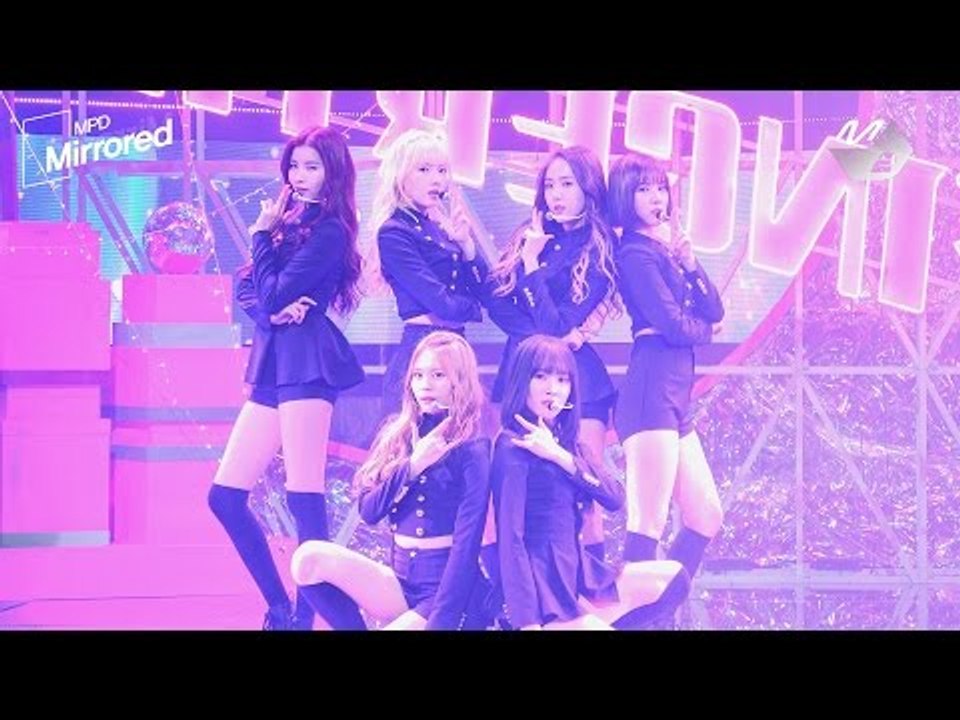 [Mirrored MPD직캠] 여자친구 FINGERTIP 거울모드 직캠(안무영상) GFRIEND Choreography Fancam @엠카운트다운_170309