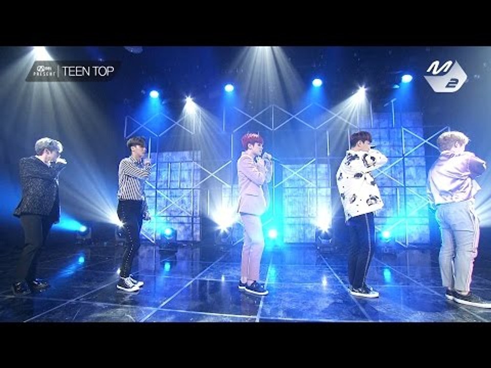 [MPD직캠] 틴탑 직캠 손만 잡고 잘게 TEENTOP Fancam @엠넷 프레젠트_170410