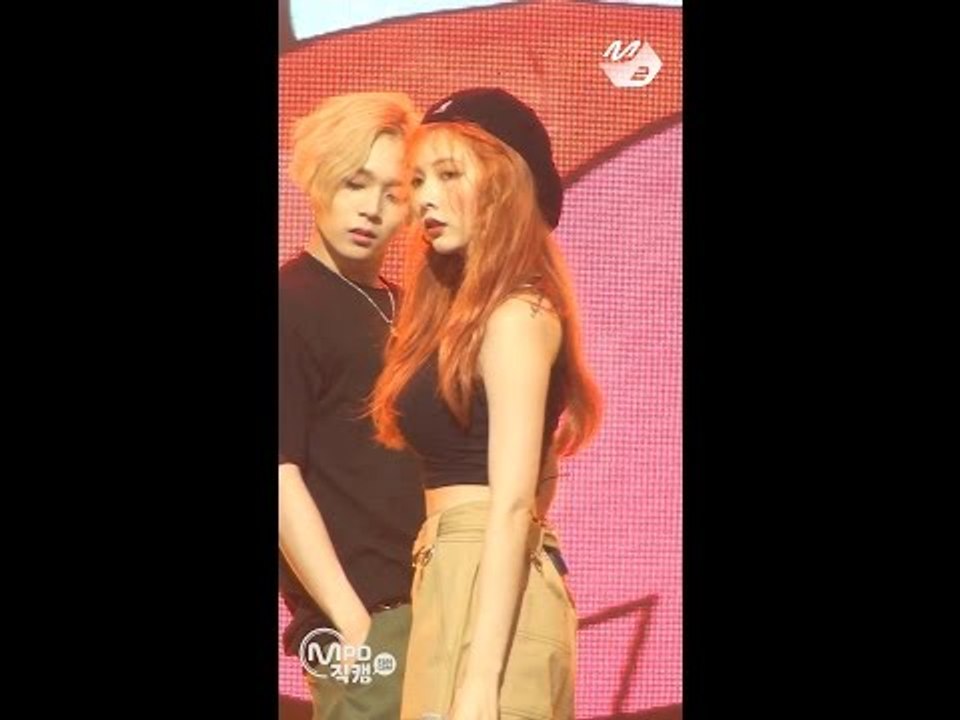 [MPD직캠] 트리플H 현아 직캠 바라기 Triple H HyunA fancam @엠카운트다운_170511