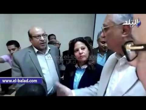 صدى البلد | الأطفال يستقبلون المحافظ بأعلام مصر في افتتاح مراكز دعم ذوى الاحتياجات الخاصة