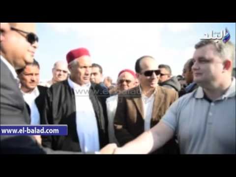 صدى البلد | محافظ مطروح يستقبل وفدا روسيا المكلف بانشاء المحطة النووية بالضبعة