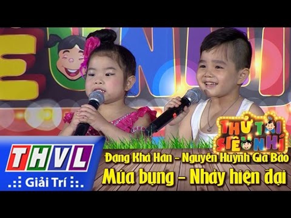 THVL | Thử tài siêu nhí - Tập 1: Múa bụng, nhảy hiện đại - Đặng Khả Hân, Nguyễn Huỳnh Gia Bảo