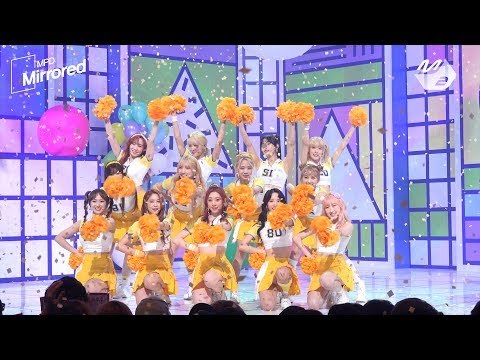 [Mirrored MPD직캠] 우주소녀 거울모드 직캠 'HAPPY' (WJSN FanCam) | @MCOUNTDOWN_2017.6.8