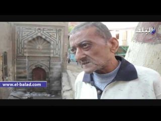 صدى البلد | حمام "بشتك" الاثرى من مزار سياحى لمستوقد لطهى الفول