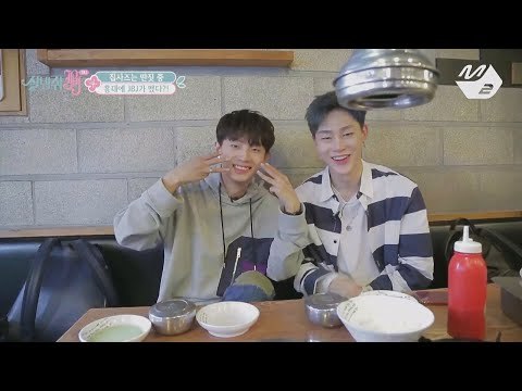 [JustBeJoyful JBJ] A free spirit Yongguk&Hyunbin's Samgyeopsal eating show at Hongdae Ep.2