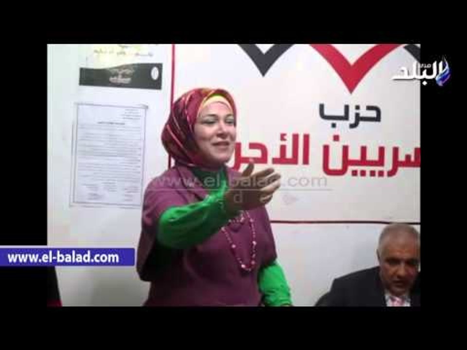 صدى البلد |  رئيسة ائتلاف قيادات نسائية بالفيوم :"الست الفيومية بميت راجل"