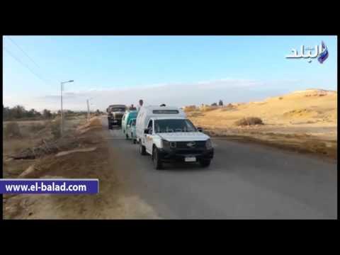 صدى البلد | ضبط سائق بحوزته 69 ألف علبة سجائر مهربة في مطروح