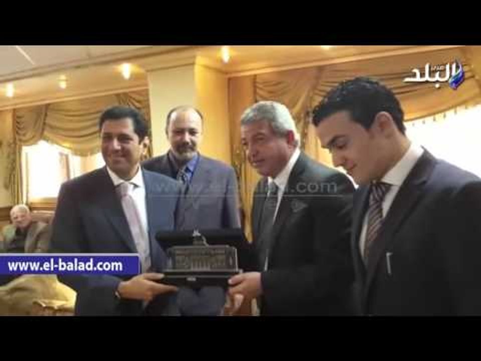 صدى البلد |وزير الشباب والرياضة يتلقي دعوة من حاكم الشارقة لحضور مؤتمر " حلول لحياة أفضل "