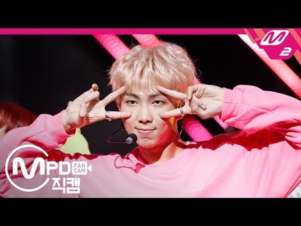 [MPD직캠] 방탄소년단 랩몬스터 직캠 '고민보다 GO(GO GO)' (BTS RM FanCam) | @MCOUNTDOWN_2017.9.28
