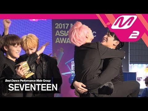 [2017MAMA x M2] 세븐틴(SEVENTEEN) at 땡큐스테이지(Thank You Stage)