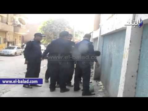 صدى البلد | إبطال مفعول قنبلة بدائية بجوار مدرسة ثانوية بالفيوم